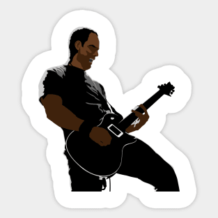 guitar player Sticker